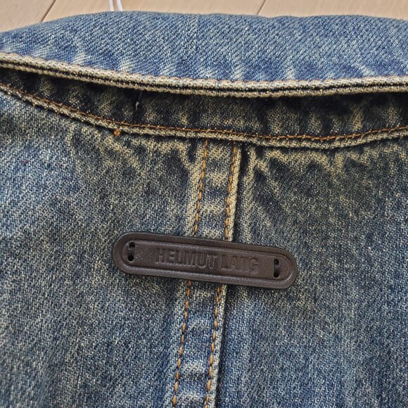 HELMUT LANG ! Denim Bustier Shirt ( US/4) - Picture 11 of 13